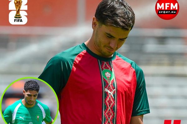 دياز يشيد بزميله حكيمي: "فخور باللعب إلى جانبه داخل أسود الأطلس"