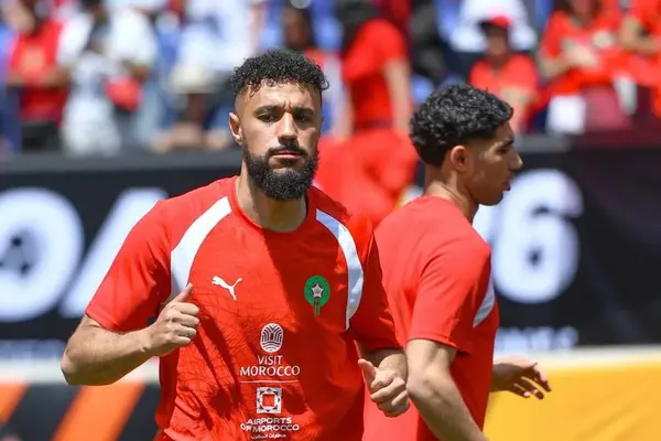 نصير مزراوي يعود إلى التدريبات الجماعية ويُعزز صفوف الأسود قبل قمة البرازيل 